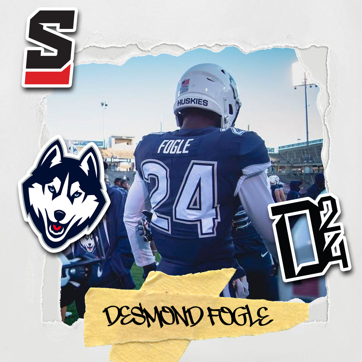 Desmond Fogle - Football - University of Connecticut Athletics