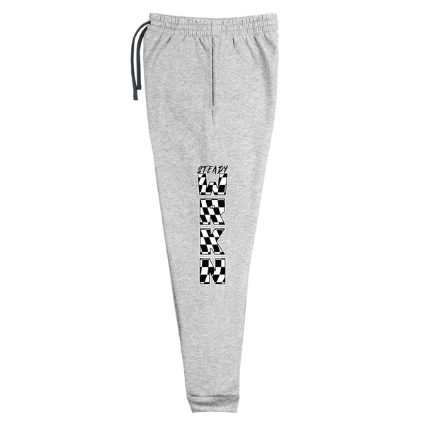 Steady Wrkn "Checkered" Jogger Sweatpants